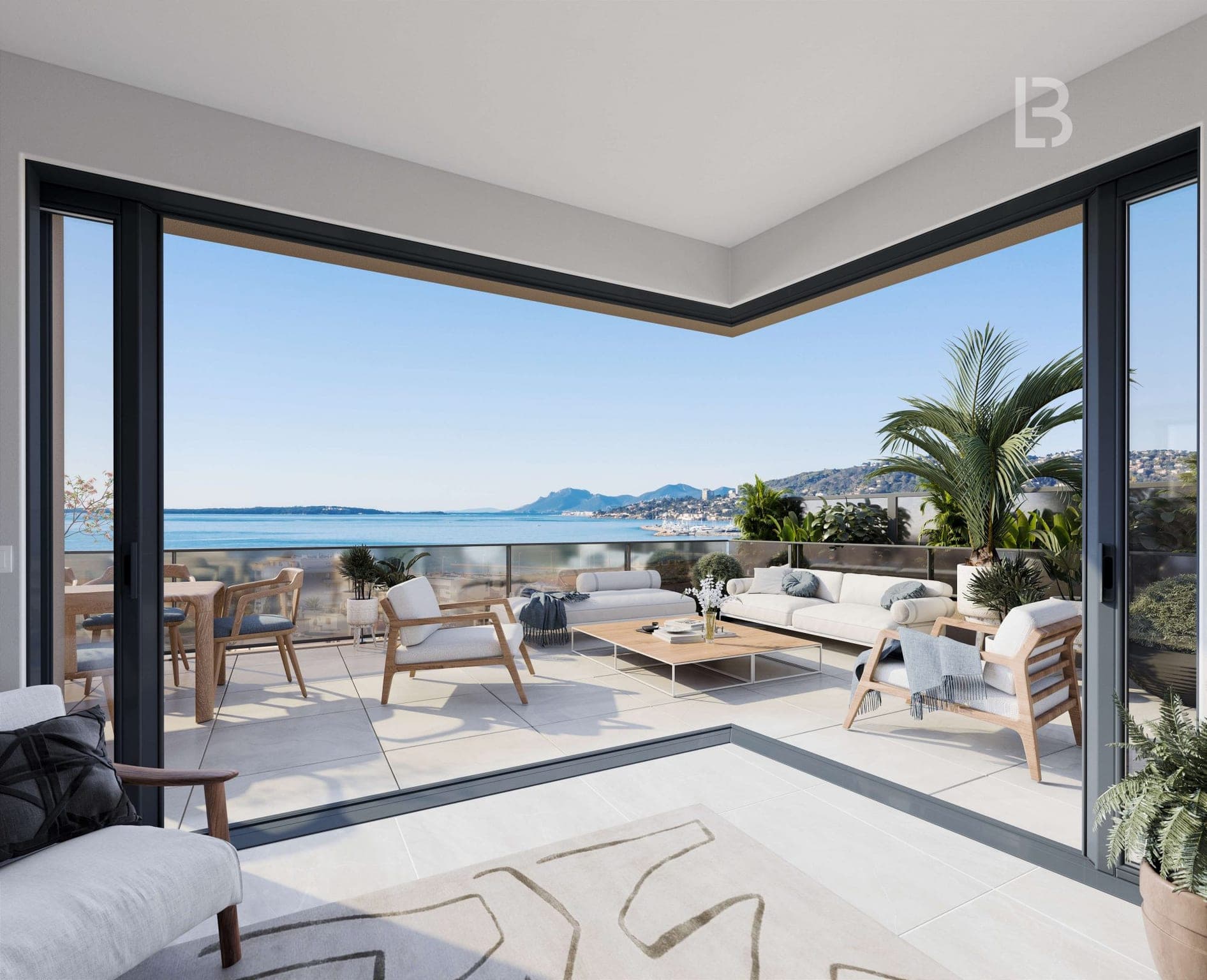 Antibes Juan les pins, 2 pièces avec balcon proche Plage - 2