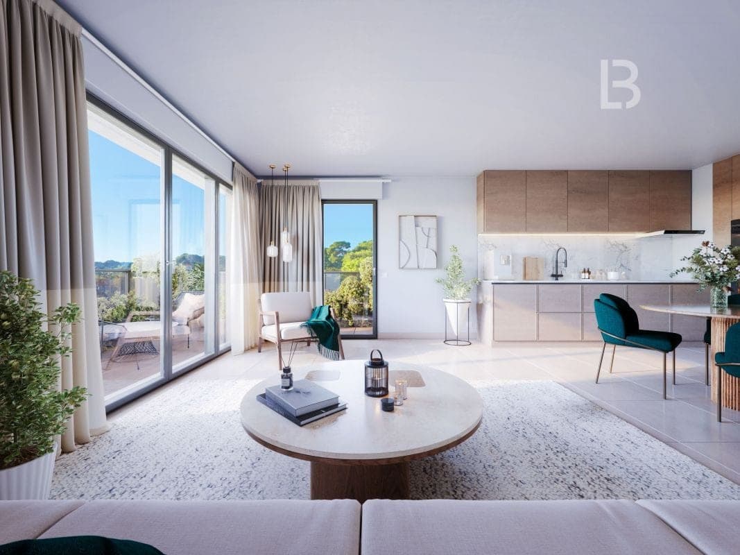 Antibes, 3 pièces Dernier Etage avec Terrasse