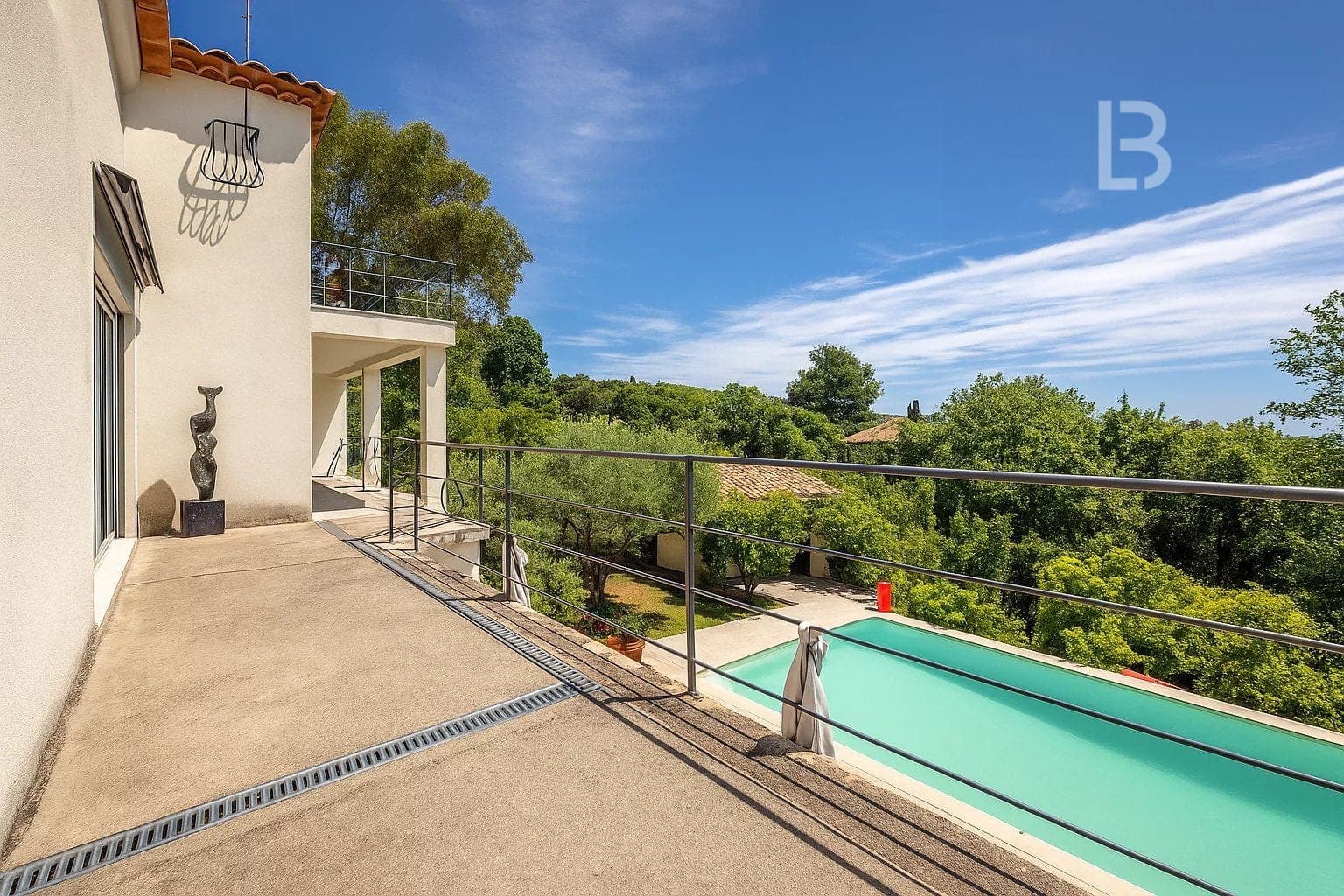 Villa avec vue panoramique à vendre à Saint-Paul-de-Vence – Calme, nature et potentiel - 3