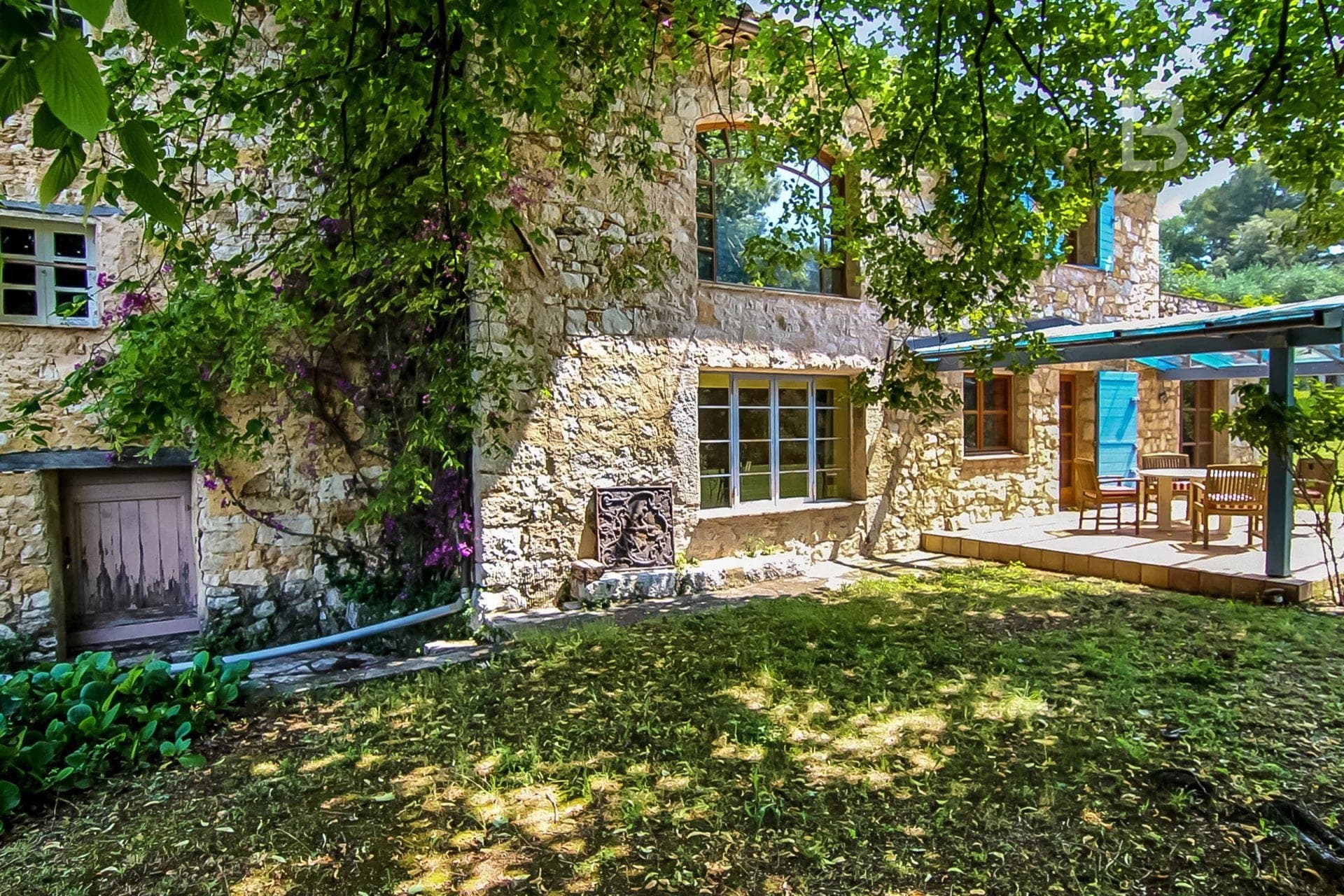 Bergerie du 18ème siècle à Grasse avec vue panoramique - 2
