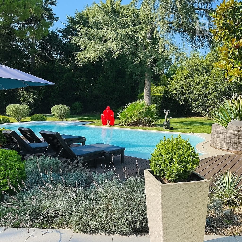 Villa familiale 6 pièces avec piscine chauffée sur terrain plat à Mougins - 3