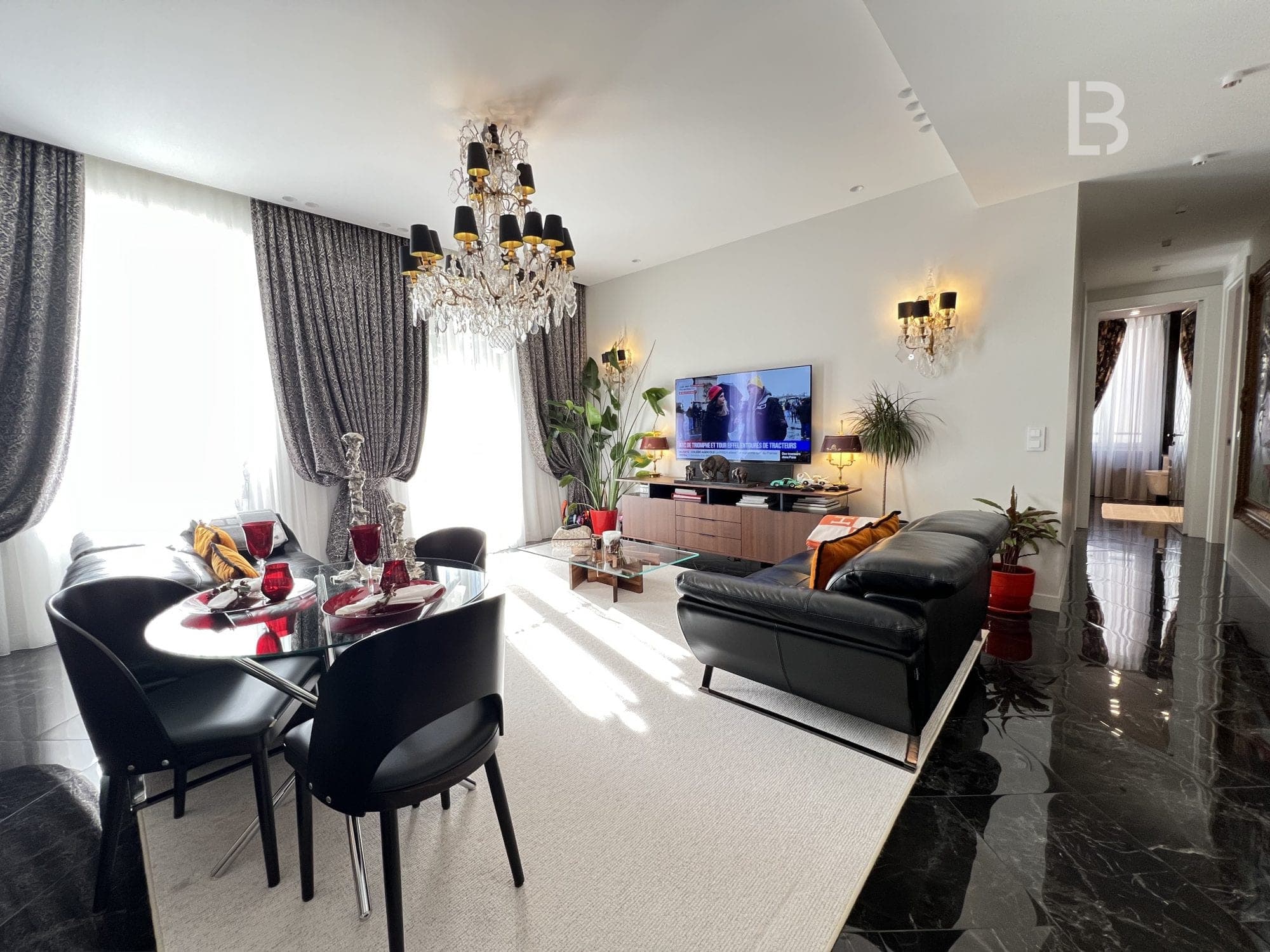 Nice Carré d'Or, 3 pièces en Excellent Etat avec Balcon - 2